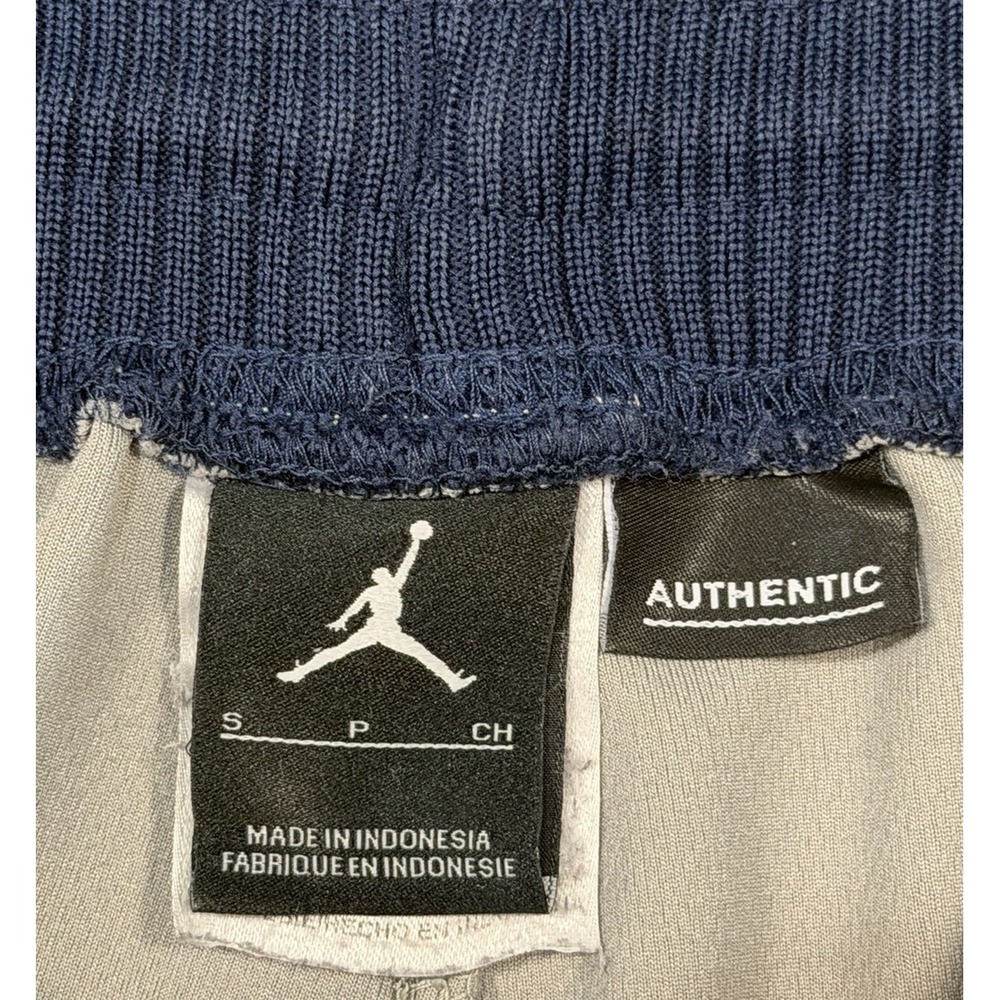 Nike Air Jordan Georgetown Hoyas Basketball Shorts Mens S Gray Navy Team Issued - Picture 11 of 13